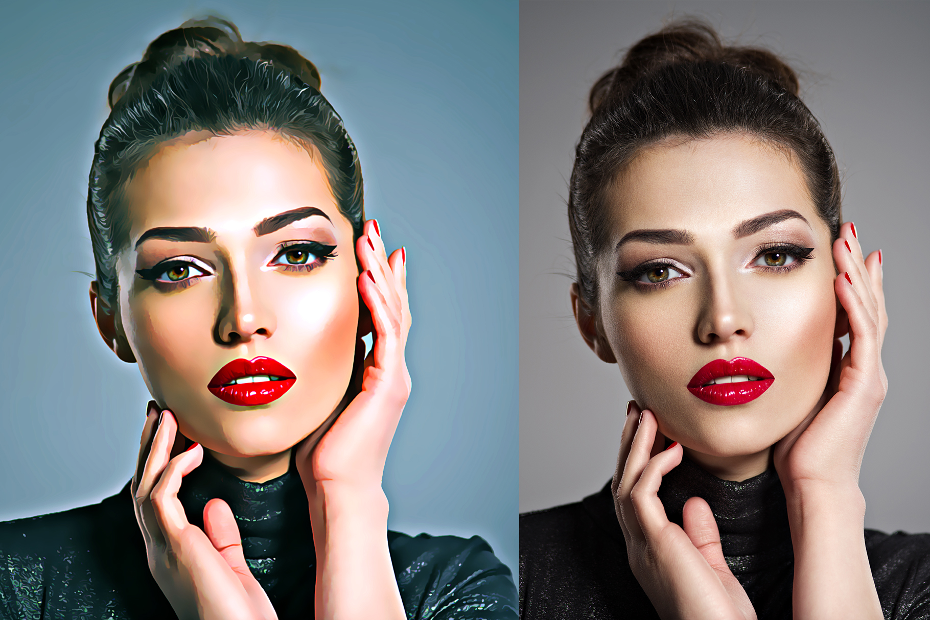 Splendid Oil Paint Cartoon Maker, Addons GraphicRiver